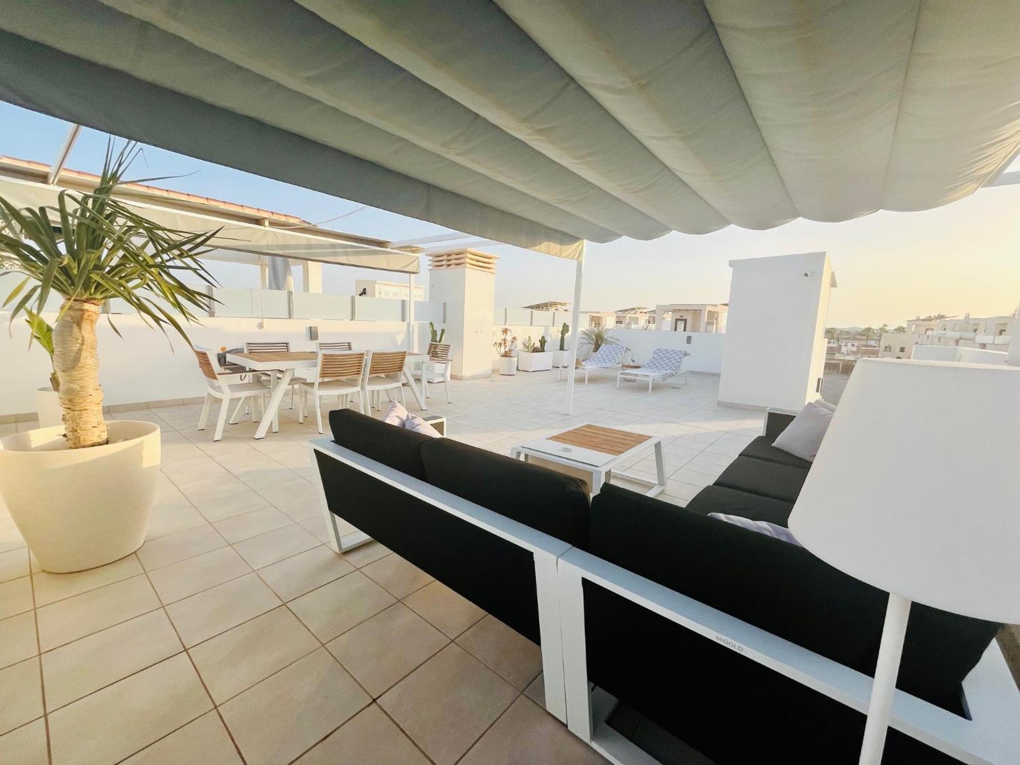 Fortuna Penthouse With Roof Terrace, Ac And Pool روخاليس المظهر الخارجي الصورة
