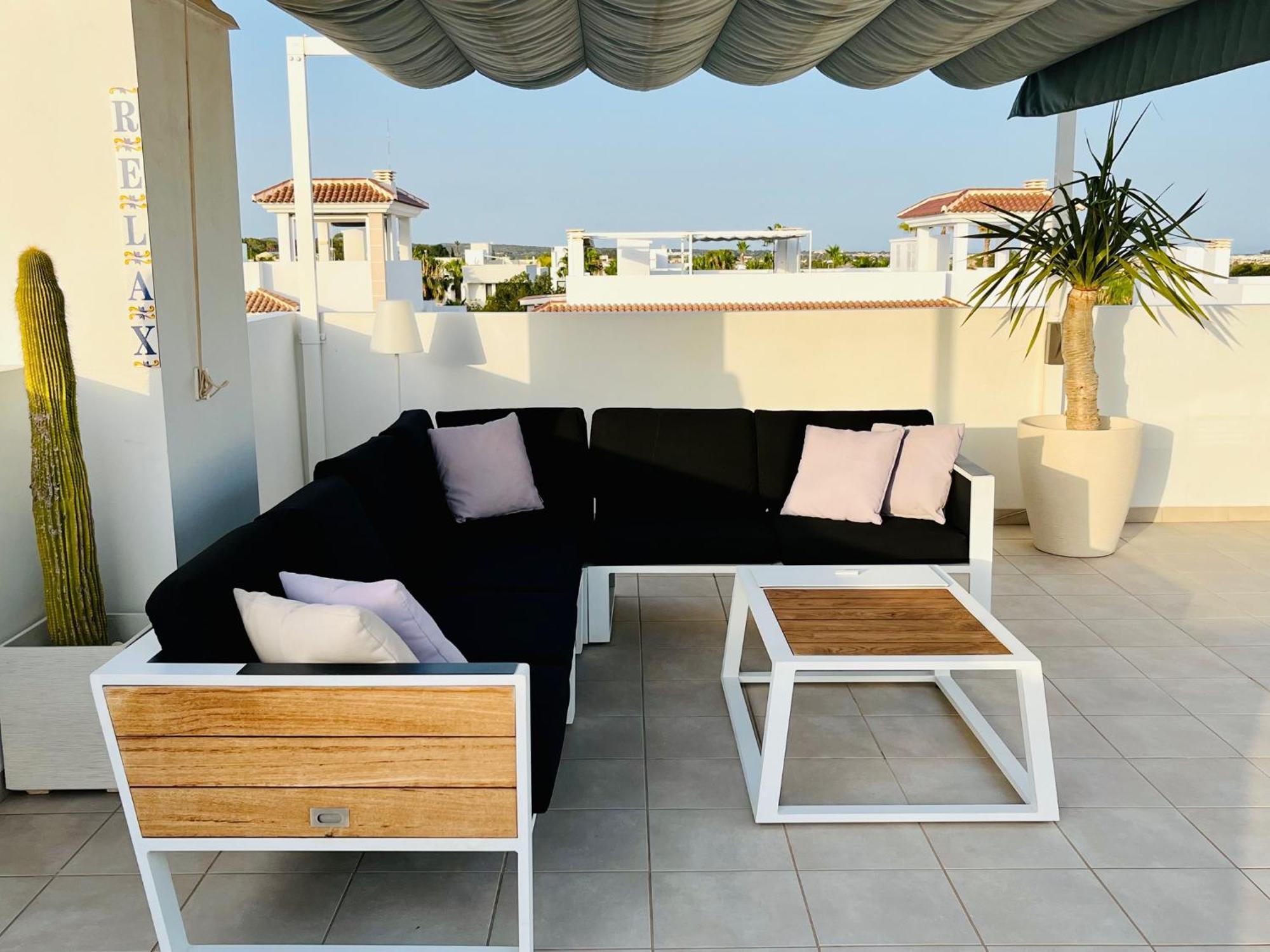 Fortuna Penthouse With Roof Terrace, Ac And Pool روخاليس المظهر الخارجي الصورة